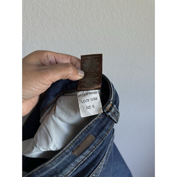 KUT From The Kloth Toothpick Skinny Jeans Women Size 16 Denim Mid Rise Med Wash - Picture 2 of 10